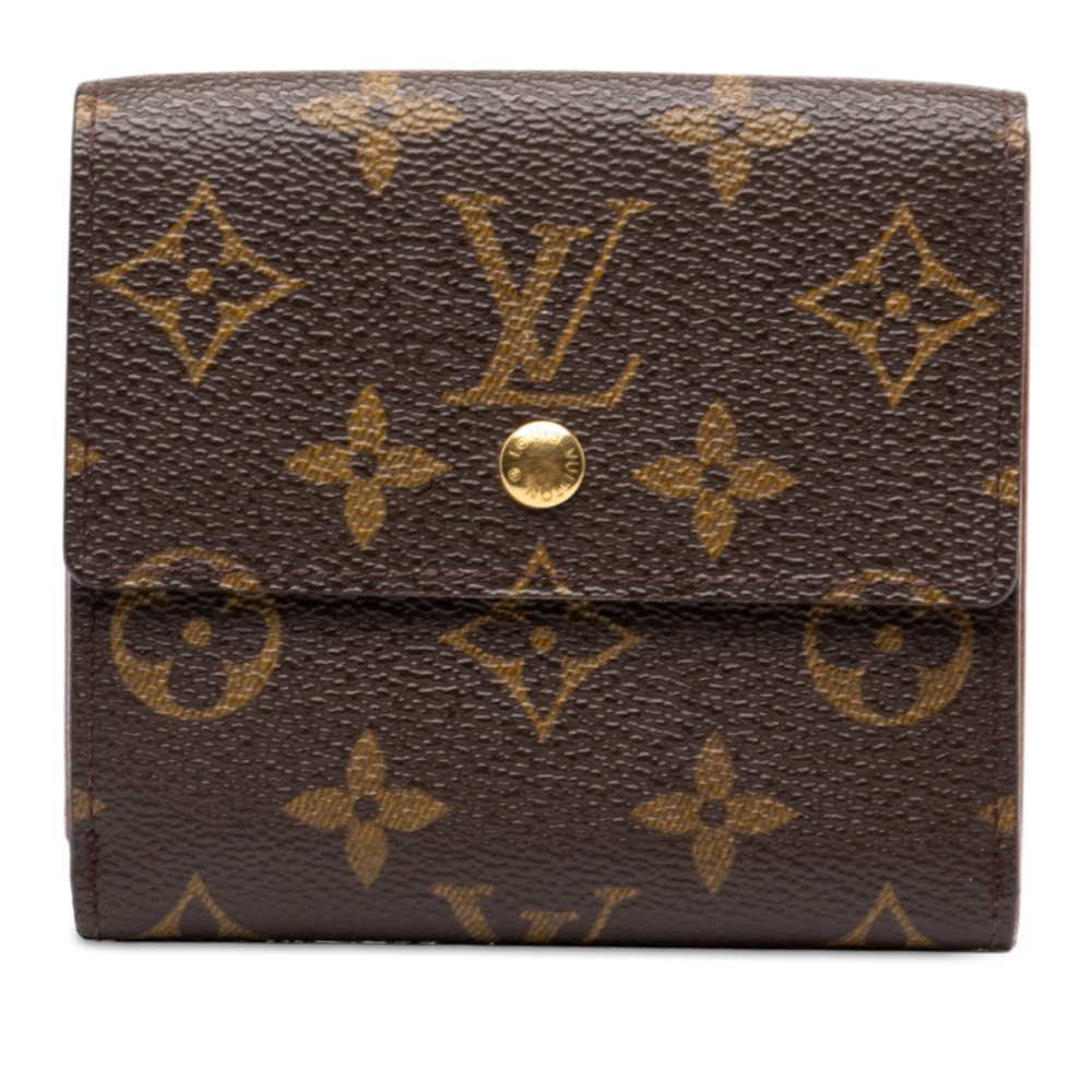 Pre-Loved Louis Vuitton Monogram Portefeuille Elise Wallet